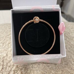 Pandora Rose Gold Knot Bracelet